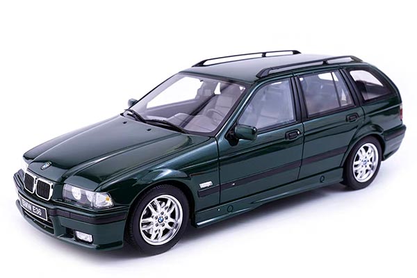 BMW 3 Series 328i E36 Touring Resin Model 1:18 Scale Dark Green
