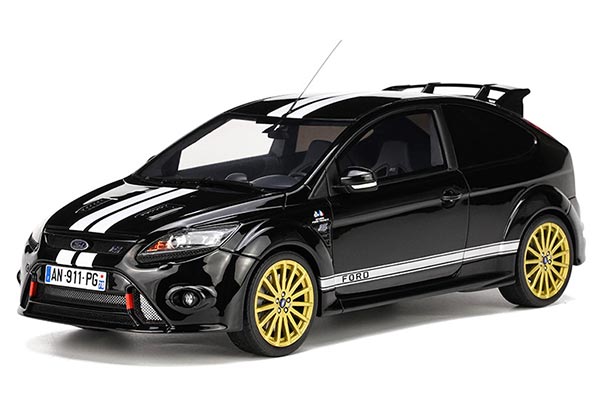 2010 Ford Focus RS Mk2 Resin Car Model 1:18 Scale Black