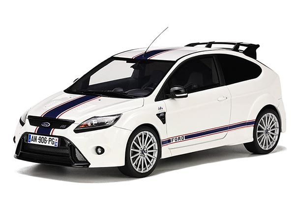 2010 Ford Focus RS Mk2 Resin Car Model 1:18 Scale White