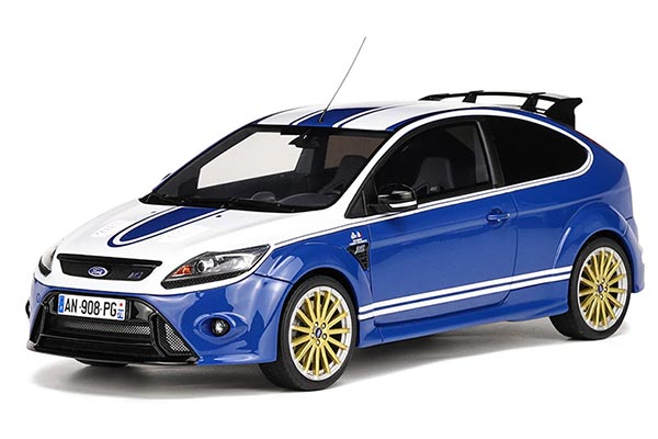2010 Ford Focus RS Mk2 Resin Car Model 1:18 Scale Blue