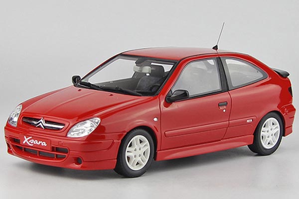 Citroen Xsara Sport Ph1 Resin Car Model 1:18 Scale Red