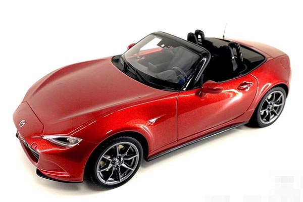 Mazda MX-5 Roadster ND Resin Car Model 1:18 Scale Red