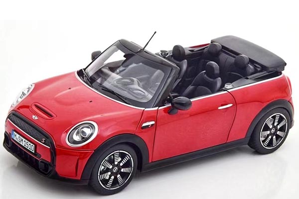 Mini Cooper S Convertible F57 Diecast Car Model 1:18 Scale [SD05H044]