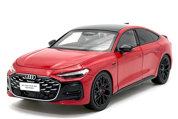 2025 Audi A5L Sportback Diecast Car Model 1:18 Scale Red