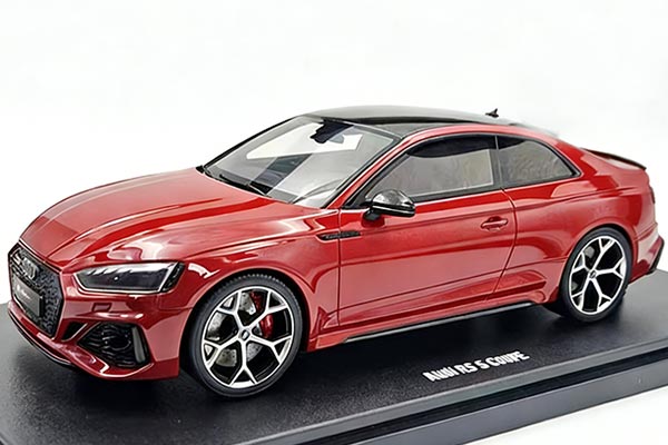 Audi RS 5 Coupe Resin Car Model 1:18 Scale Red