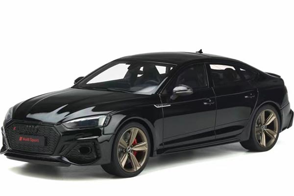 Audi RS 5 Sportback Resin Car Model 1:18 Scale Black