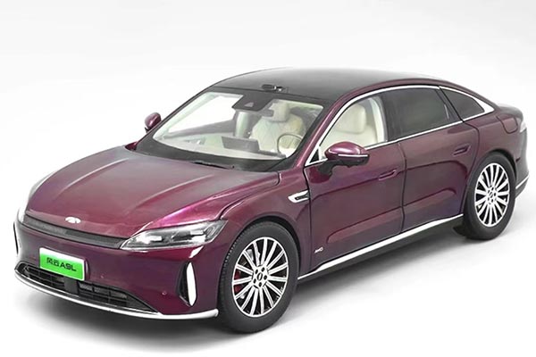 2025 Chery Fulwin A9L Sedan Diecast Model 1:18 Scale Wine Red