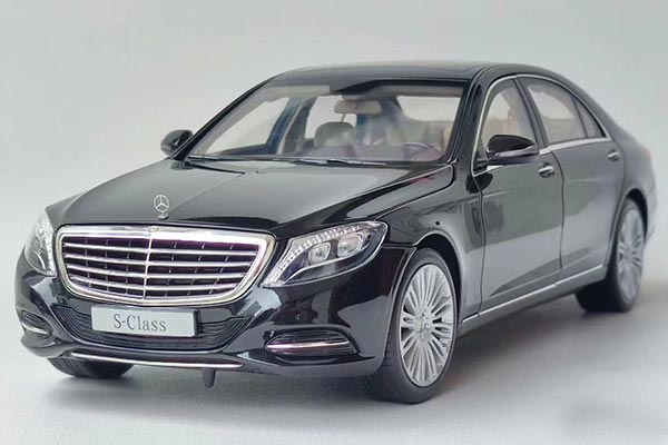 2014 Mercedes-Benz S-Class W222 Diecast Car Model 1:18 Black