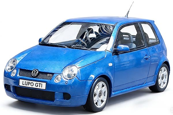 1998 Volkswagen Lupo GTI Resin Car Model 1:18 Scale Blue