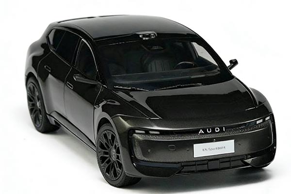 2025 Audi E5 Sportback Diecast Car Model 1:18 Scale Black