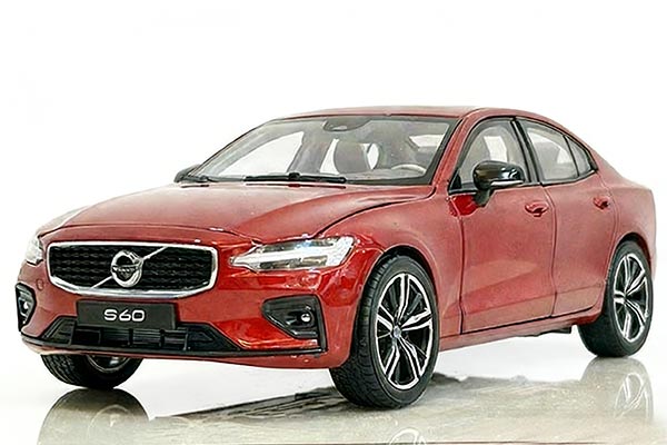 2020 Volvo S60 Diecast Car Model 1:18 Scale Red