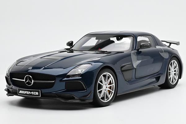 2013 Mercedes-Benz SLS AMG Black Series Diecast Model 1:18 Blue