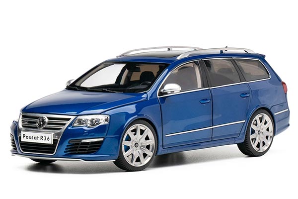 Volkswagen Passat Estate R36 Diecast Model 1:18 Scale Blue