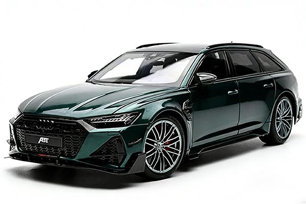 2020 Audi RS6 Avant C8 ABT Diecast Car Model 1:18 Scale