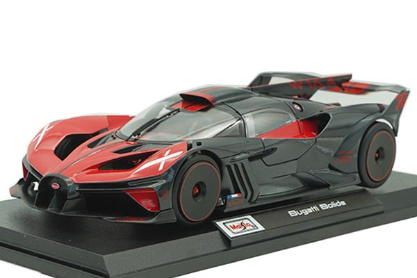 2024 Bugatti Bolide Sports Car Diecast Car Model 1:18 Scale