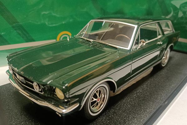 Ford Mustang Intermeccanica Wagon Resin Model 1:18 Scale Green