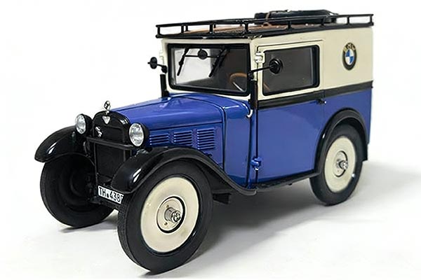 BMW DA2 Lieferwagen Kunden Service Diecast Model 1:18 Scale Blue