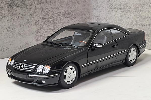 Mercedes-Benz CL-Class CL600 Diecast Car Model 1:18 Scale Black