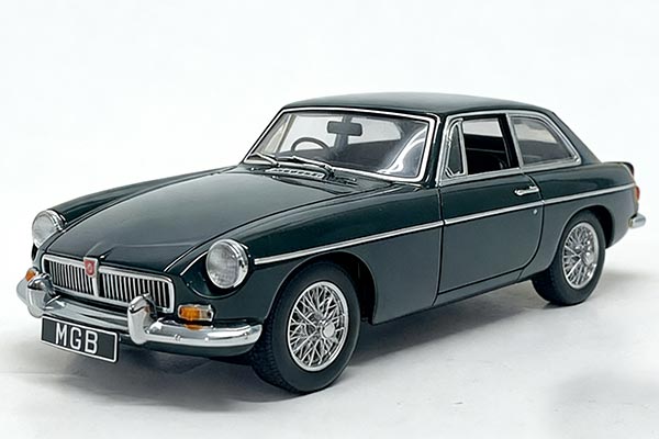 MG MGB GT Coupe MK II Diecast Car Model 1:18 Scale Blue