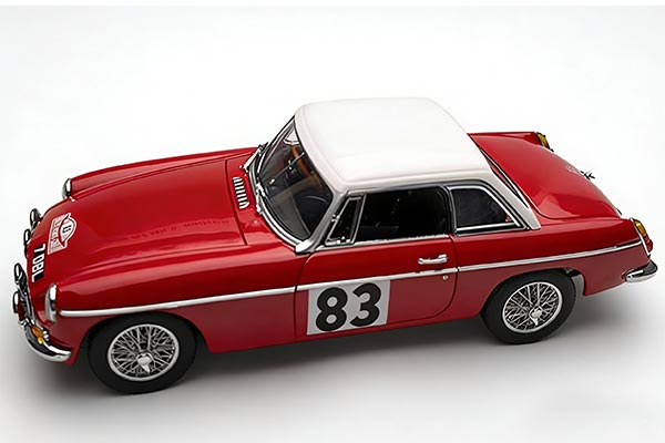 1964 MG MGB GT MK II Diecast Car Model 1:18 Scale Red