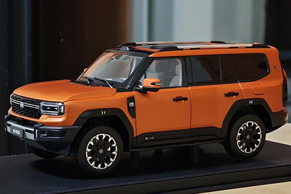 2025 Jetour Zongheng G700 SUV Diecast Model 1:18 Scale Orange
