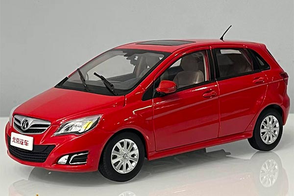 2012 BAIC BC301Z Diecast Car Model 1:18 Scale Red
