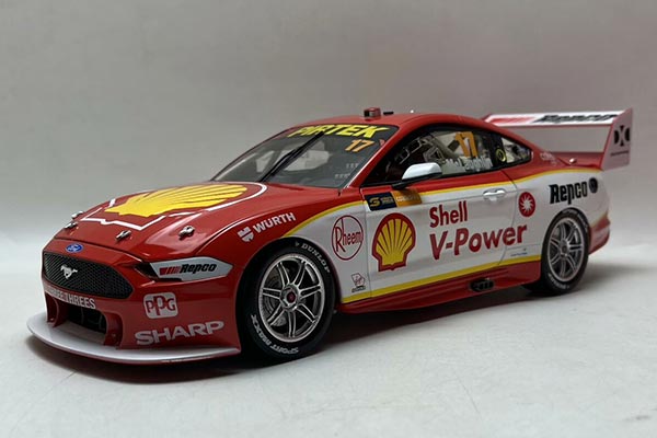 2022 Ford Mustang GT Racing Car Diecast Model 1:18 Scale Red