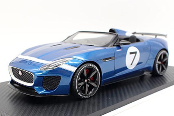 Jaguar F-Type Project 7 Resin Car Model 1:18 Scale