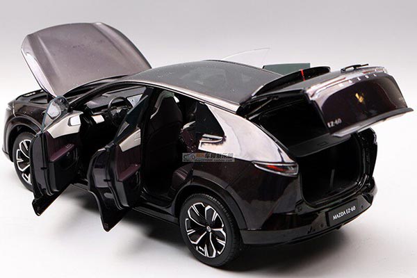 2025 Mazda EZ-60 SUV Diecast Model 1:18 Scale Black [SD05H286]