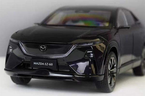 2025 Mazda EZ-60 SUV Diecast Model 1:18 Scale Black