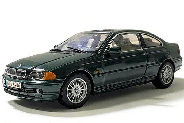 BMW 3 Series 328Ci Coupe Diecast Model 1:18 Scale Dark Green