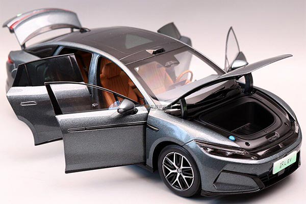2025 BYD Han L EV Diecast Car Model 1:18 Scale Dark Green [SD05H322]