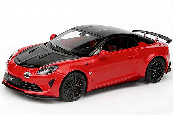 2025 Alpine A110 R Turini Diecast Car Model 1:18 Scale Red-Black