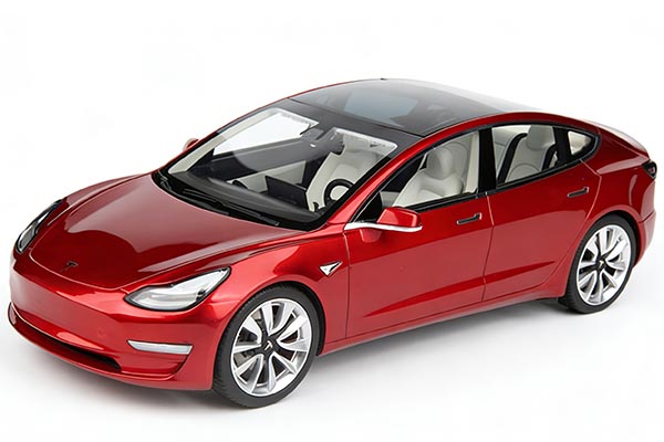 2019 Tesla Model 3 Resin Car Model 1:18 Scale