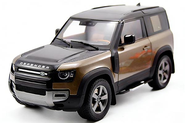 2020 Land Rover Defender 90 SUV Diecast Model 1:18 Scale Brown
