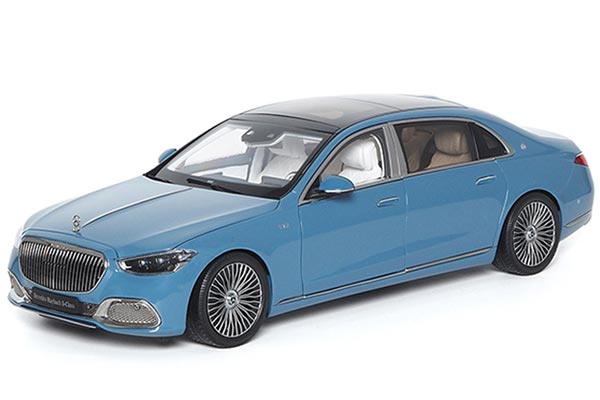 2021 Mercedes-Maybach S-Class Diecast Model 1:18 Scale Blue