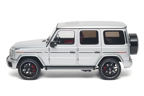 2019 Mercedes-Benz G-Class G63 AMG Diecast Model 1:18 Silver [SD05H437]