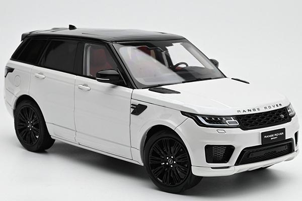 2018 Land Rover Range Rover Sport Diecast Model 1:18 Scale White [SD05H463]