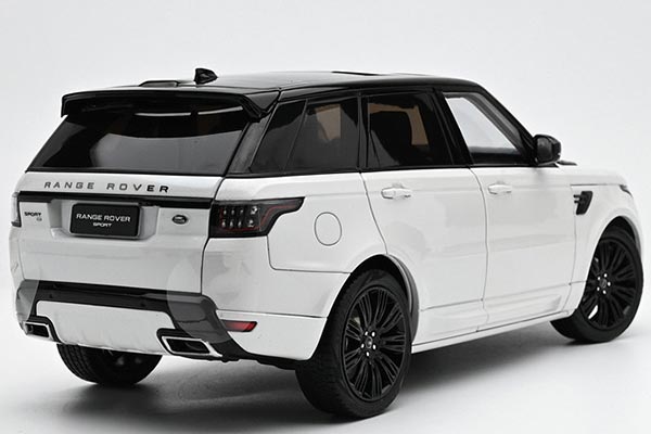 2018 Land Rover Range Rover Sport Diecast Model 1:18 Scale White [SD05H463]