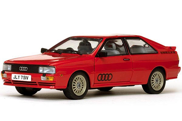 1981 Audi Quattro Coupe Diecast Car Model 1:18 Scale Red