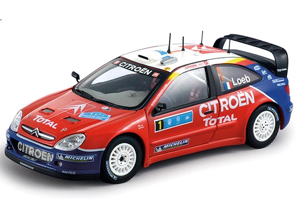 2005 Citroen Xsara WRC NO.1 Diecast Model 1:18 Scale Red