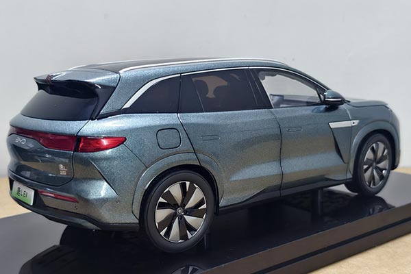 2025 BYD Tang L EV SUV Diecast Model 1:18 Scale Cyan [SD05H680]