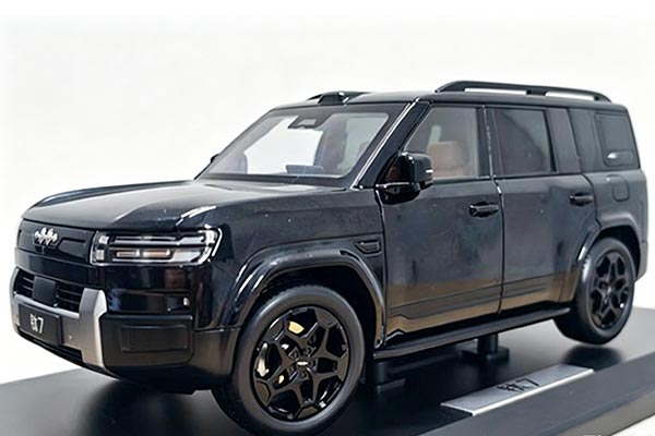 2025 BYD Fangchengbao Ti7 SUV Diecast Model 1:18 Scale Black