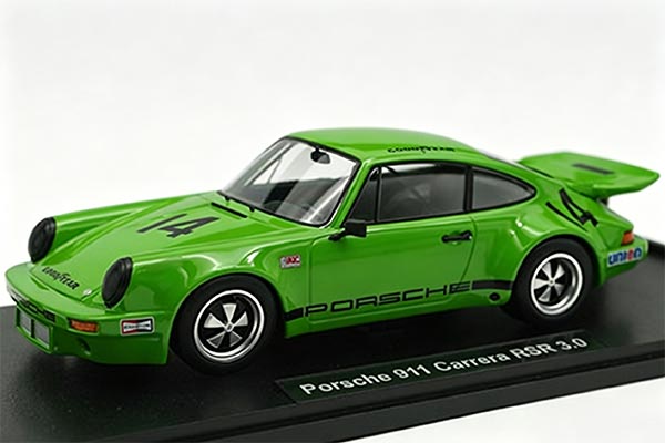 Porsche 911 Carrera RSR 3.0 NO.14 Diecast Model 1:18 Scale Green