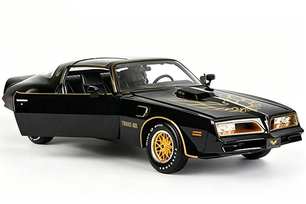 1978 Pontiac Firebird Trans AM Diecast Model 1:18 Scale Black [SD05H783]
