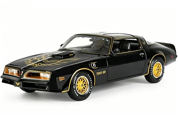 1978 Pontiac Firebird Trans AM Diecast Model 1:18 Scale Black