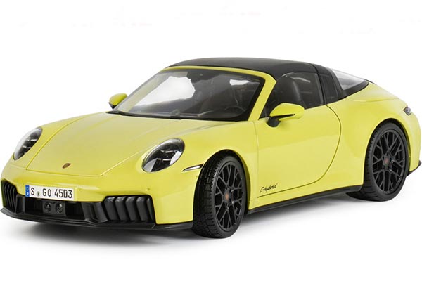 Porsche 911 Targa 4 GTS 992.2 Diecast Car Model 1:18 Scale