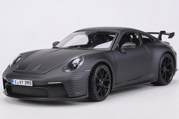 Porsche 911 GT3 Diecast Car Model 1:18 Scale Gray