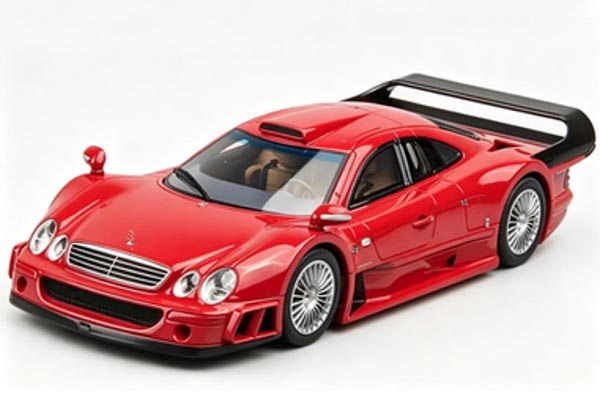 Mercedes-Benz CLK GTR Resin Car Model 1:18 Scale Red