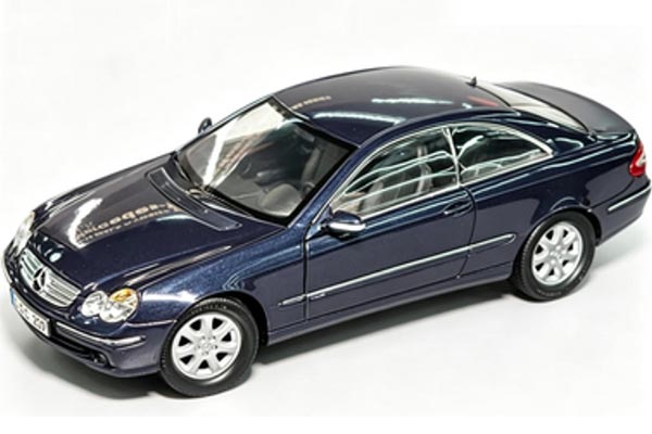 Mercedes-Benz CLK-Class C209 Coupe Diecast Model 1:18 Scale